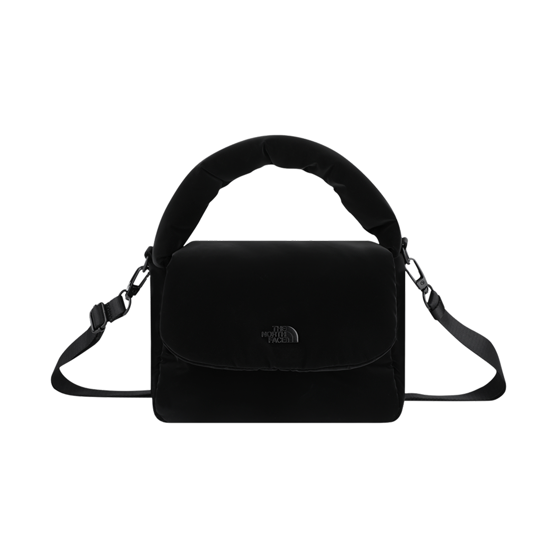 NN2PR70J (W) The North Face Bubbly Tote Bag Mini Matt Black - 25FW