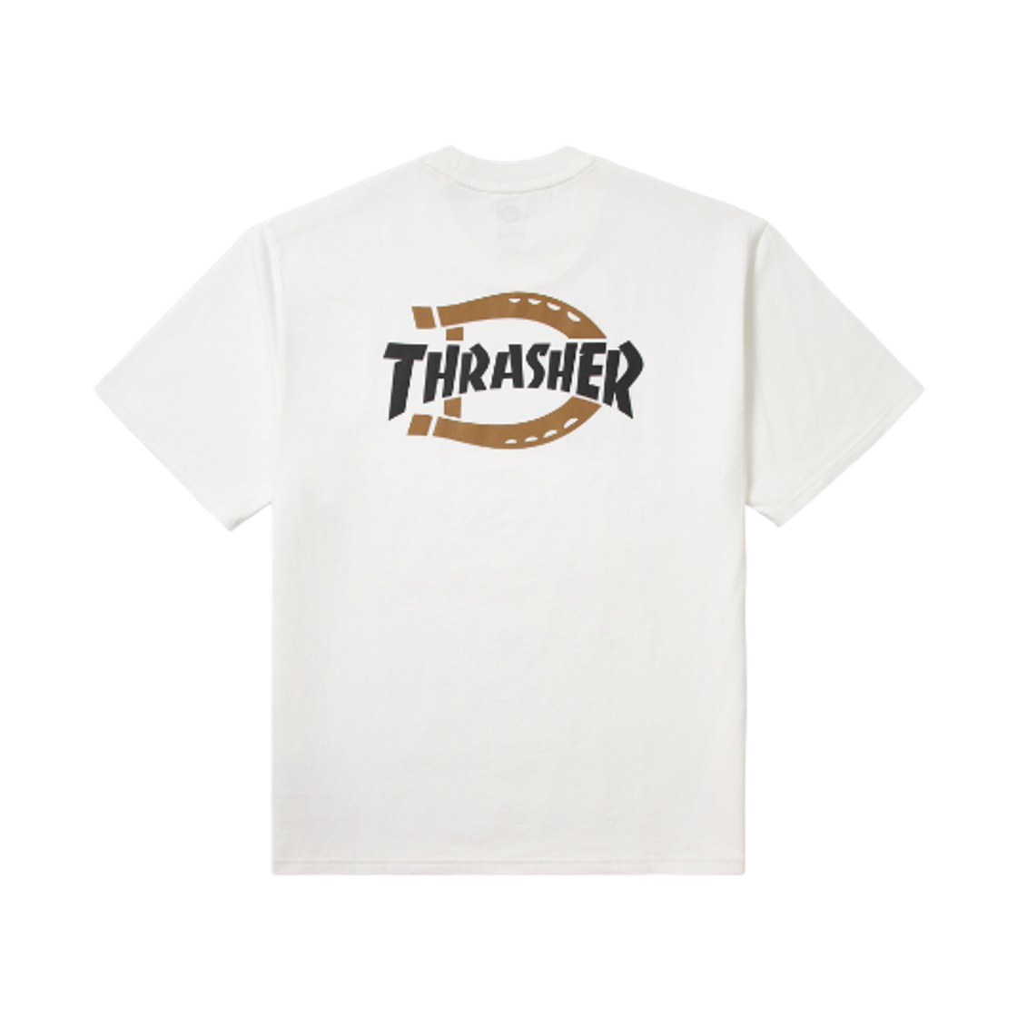 디키즈 x 트레셔 그래픽 티셔츠 화이트(Dickies x Thrasher Graphic T-Shirt White)