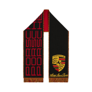 Aime Leon Dore x Porsche Wool Racing Scarf Jet Black