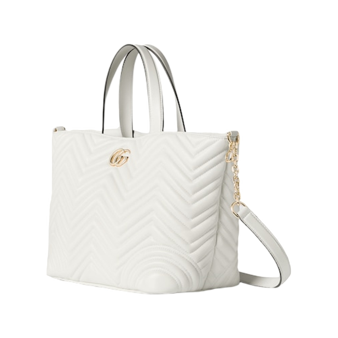 구찌 베티 미디움 토트백 화이트(Gucci Betty Medium Tote Bag White) - 2
