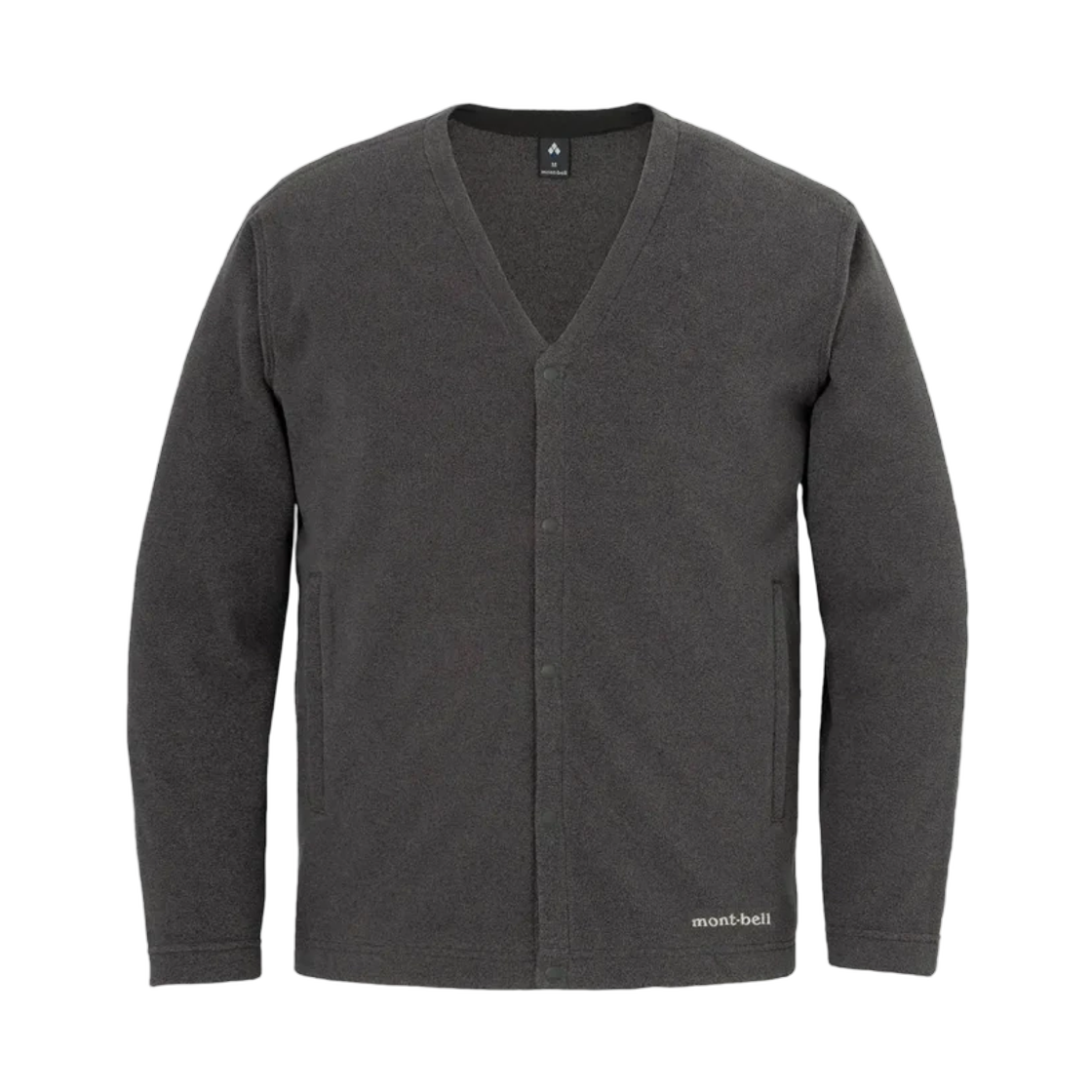 1114665 Montbell Chameece Cardigan Dark Gray