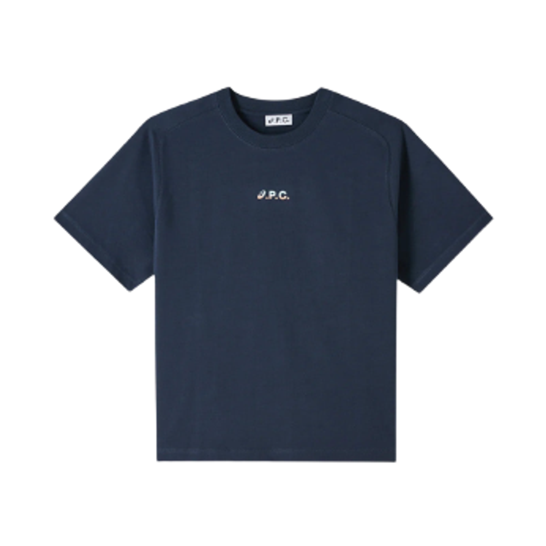 COEAV-H26453-IAK A.P.C. x Asics Wind T-Shirt Dark Navy Blue