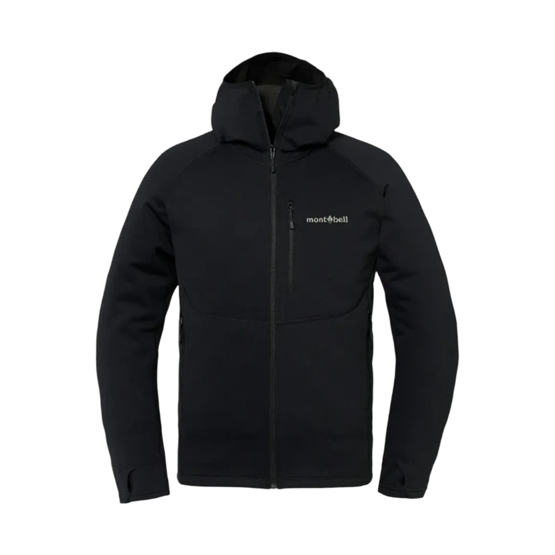 1106733 Montbell Trail Action Hooded Jacket Black