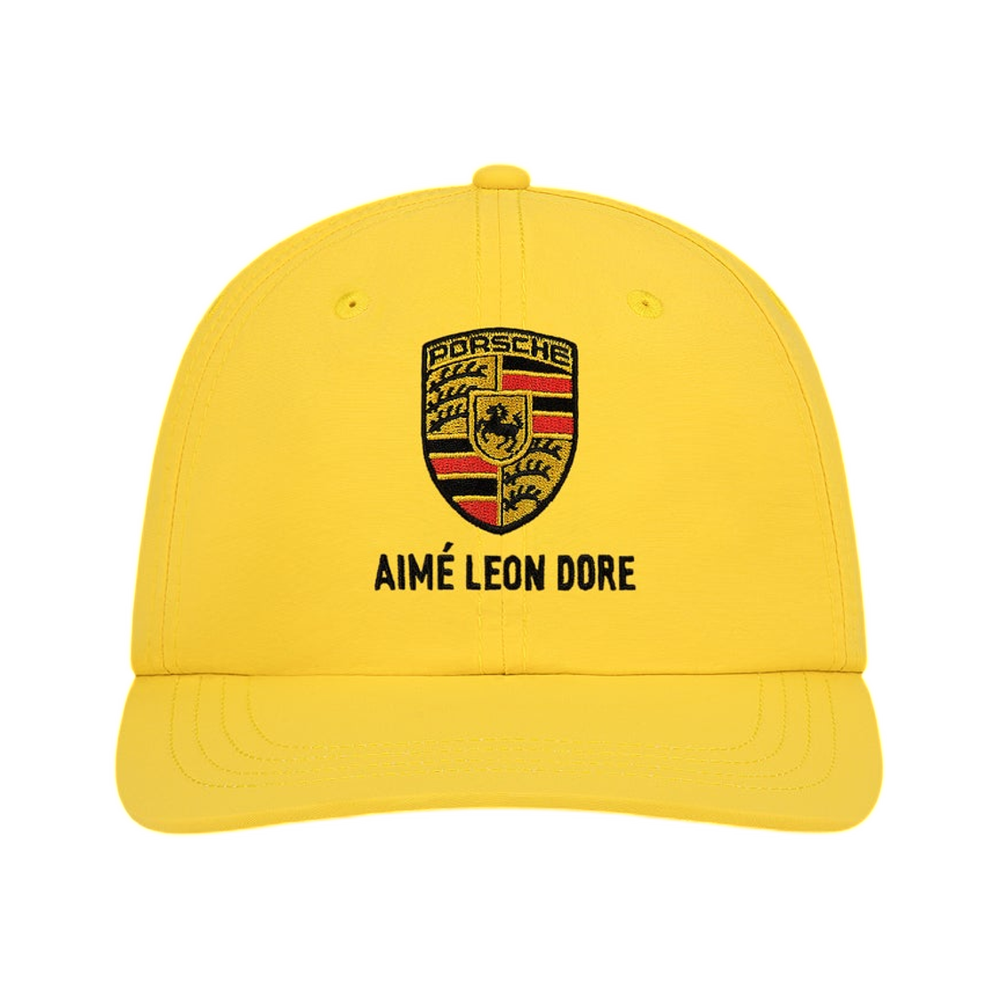 - Aime Leon Dore x Porsche Nylon Logo Hat Aspen Gold