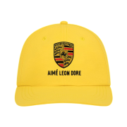 Aime Leon Dore x Porsche Nylon Logo Hat Aspen Gold