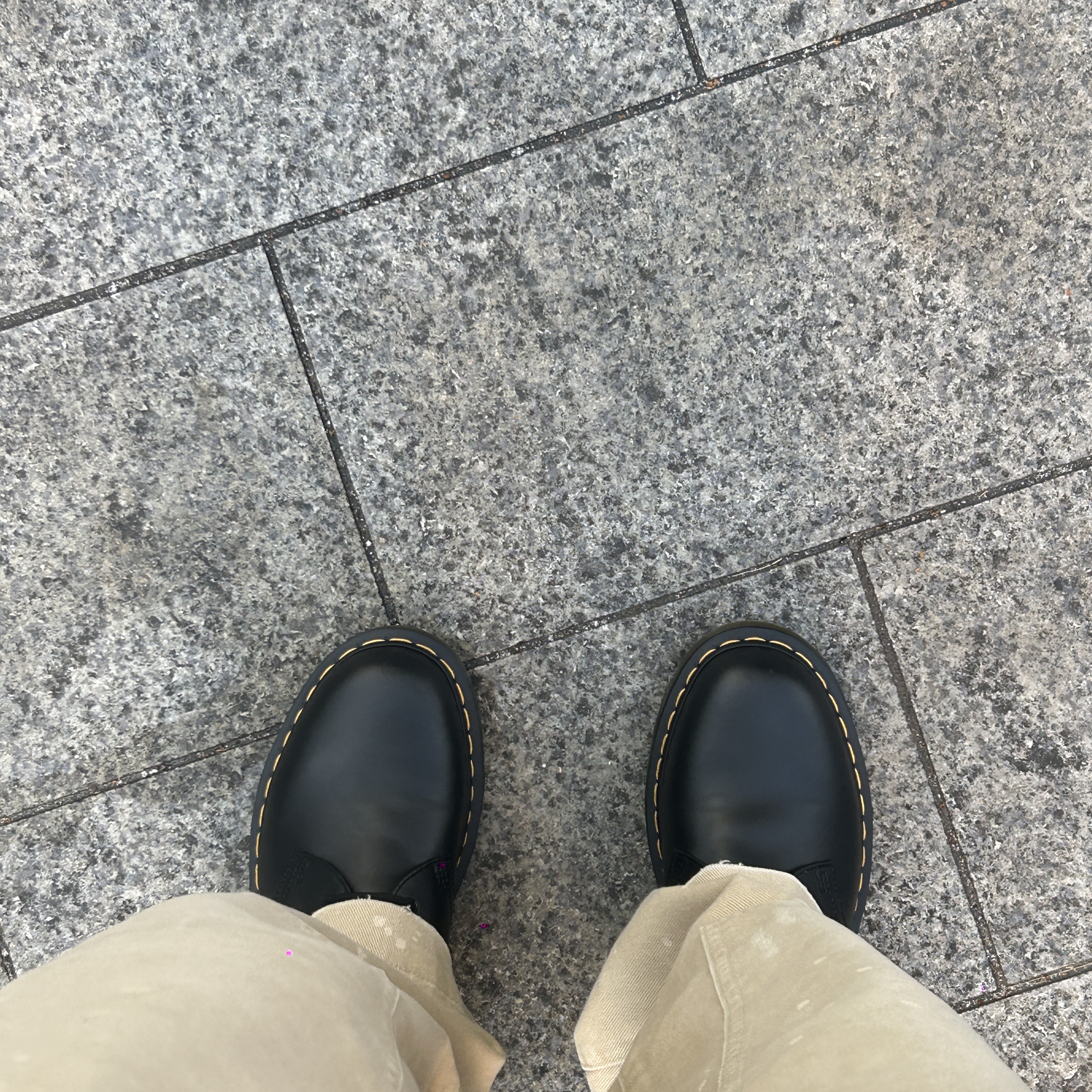 Dr. Martens 1461 Smooth Black 착용 스타일