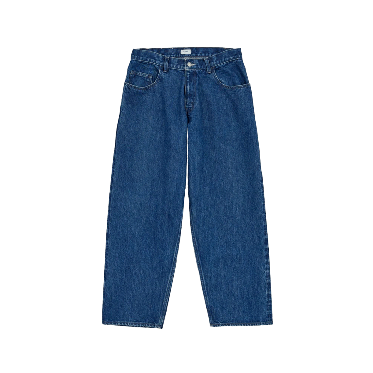 시오타 배기 5포켓 팬츠 다크 블루 데미지 - 25FW(Ciota Baggy 5 Pocket Pants Dark Blue Damage - 25FW)