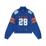 Protocol Index Football Jersey Track Jacket Blue
