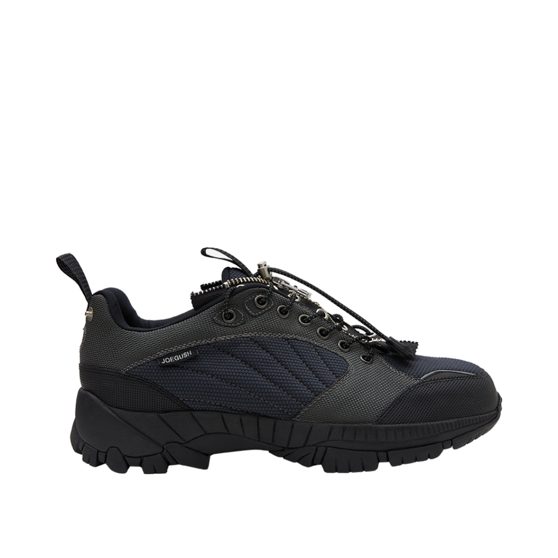 노츠 조거쉬 지퍼 트래킹 슈즈 네이비