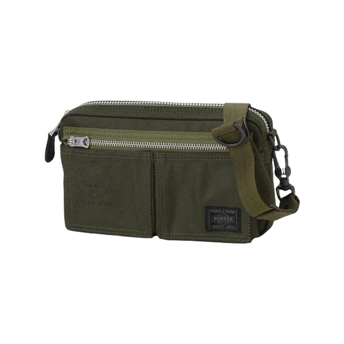 포터 플라잉 에이스 투웨이 숄더백 세이지 그린(Porter Flying Ace 2Way Shoulder Bag Sage Green) - 1