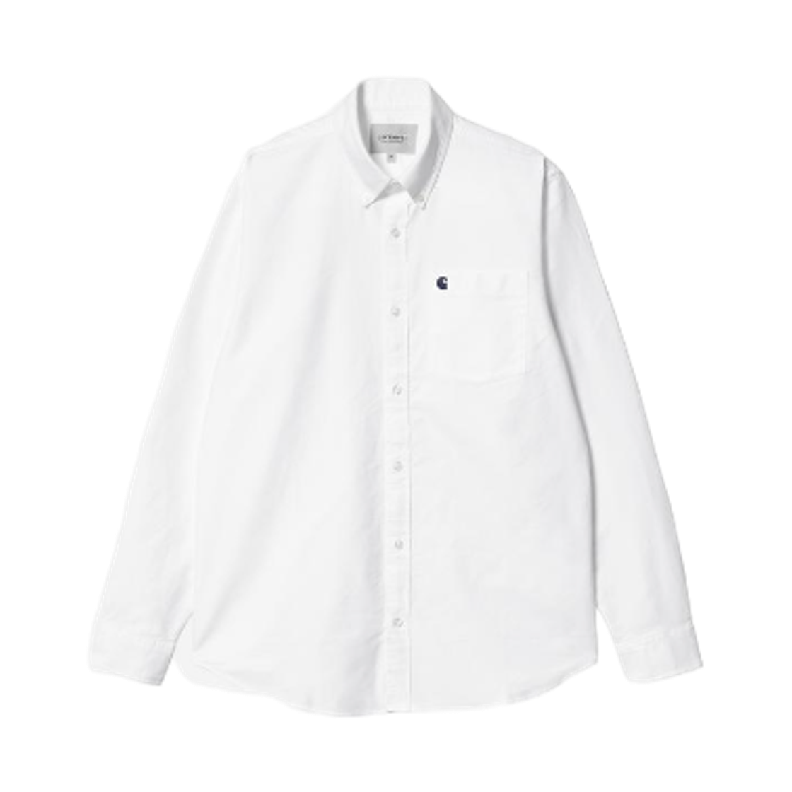 칼하트 WIP C 로고 셔츠 화이트 다크 네이비(Carhartt WIP C Logo Shirt White Dark Navy)