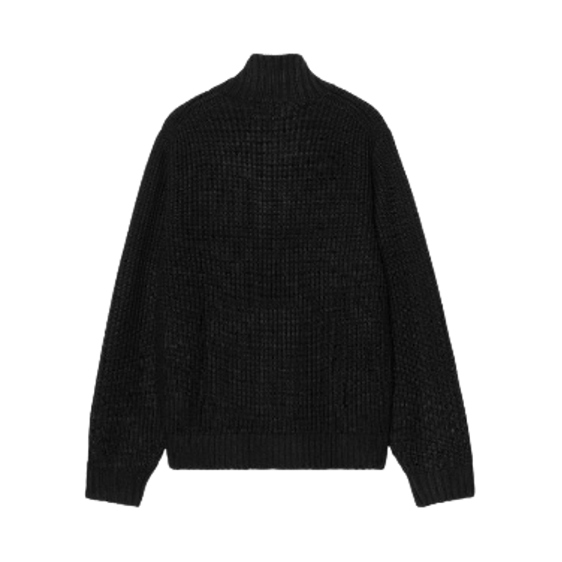 칼하트 WIP 디트로이트 하프 집 스웨터 블랙(Carhartt WIP Detroit Half Zip Sweater Black) - 2