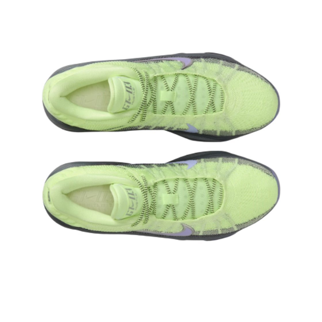 나이키 에어 줌 G.T. 허슬 3 EP 베얼리 볼트 메탈릭 실버(Nike Air Zoom G.T. Hustle 3 EP Barely Volt Metallic Silver) - 2