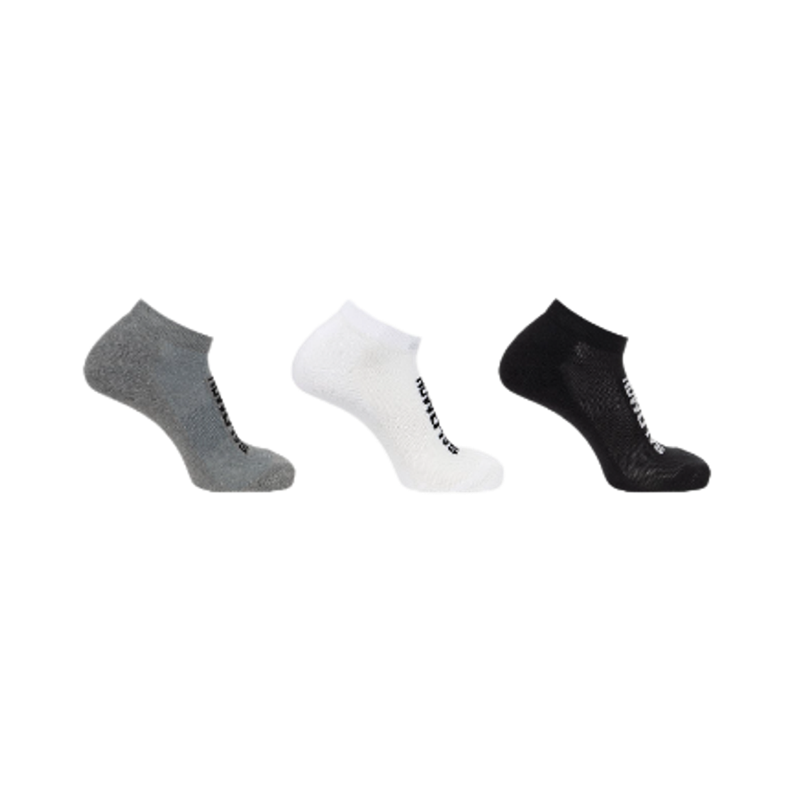 LC2087100 Salomon Everyday Low Socks Black White (3 Pack)