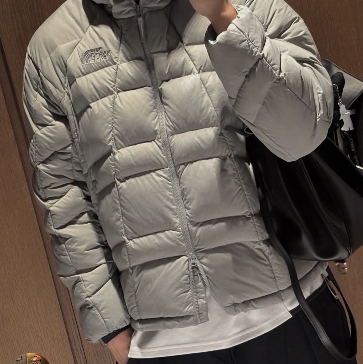 The North Face White Label Daydrive EX On Jacket Light Gray - 25FW 착용 스타일 - 3
