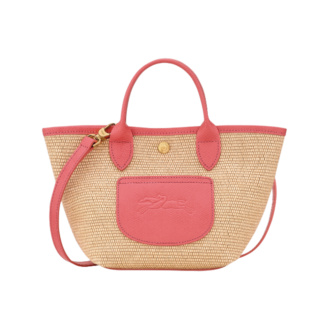롱샴 르 플리아쥬 XS 베스킷백 블러쉬(Longchamp Le Pliage XS Basket Bag Blush) - 1