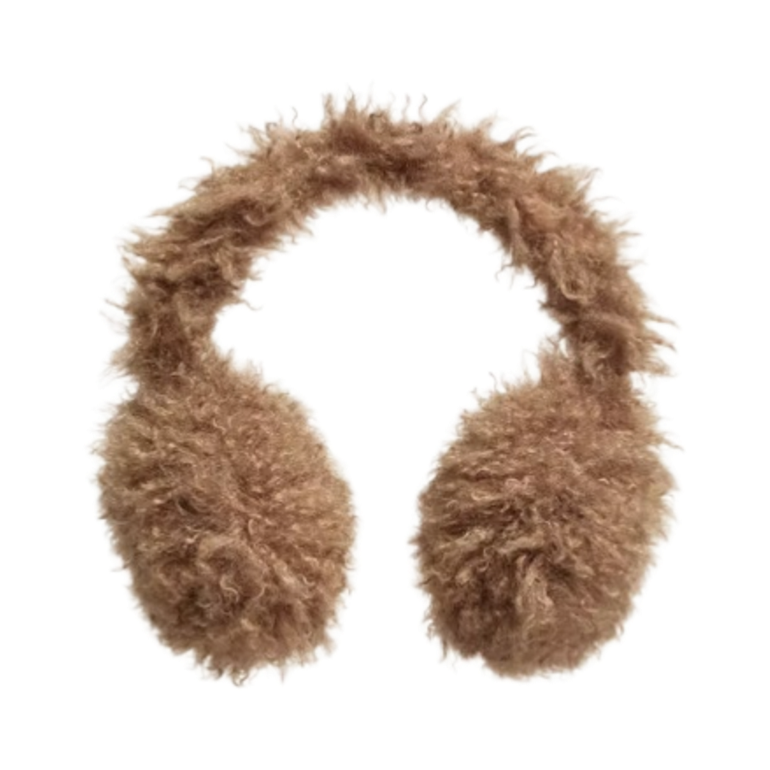 K2-093-3B00055-89B4G-251 (W) Moncler Padded Teddy Earmuff Brown - 25FW