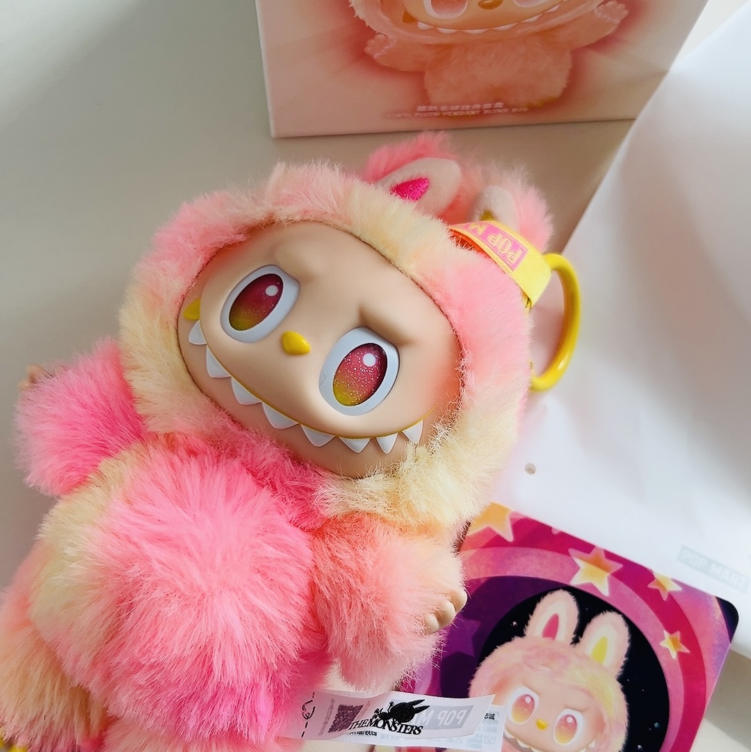 Pop Mart Labubu The Monsters Highlight Series Loyalty Keyring (Opened Case) 착용 스타일 - 1