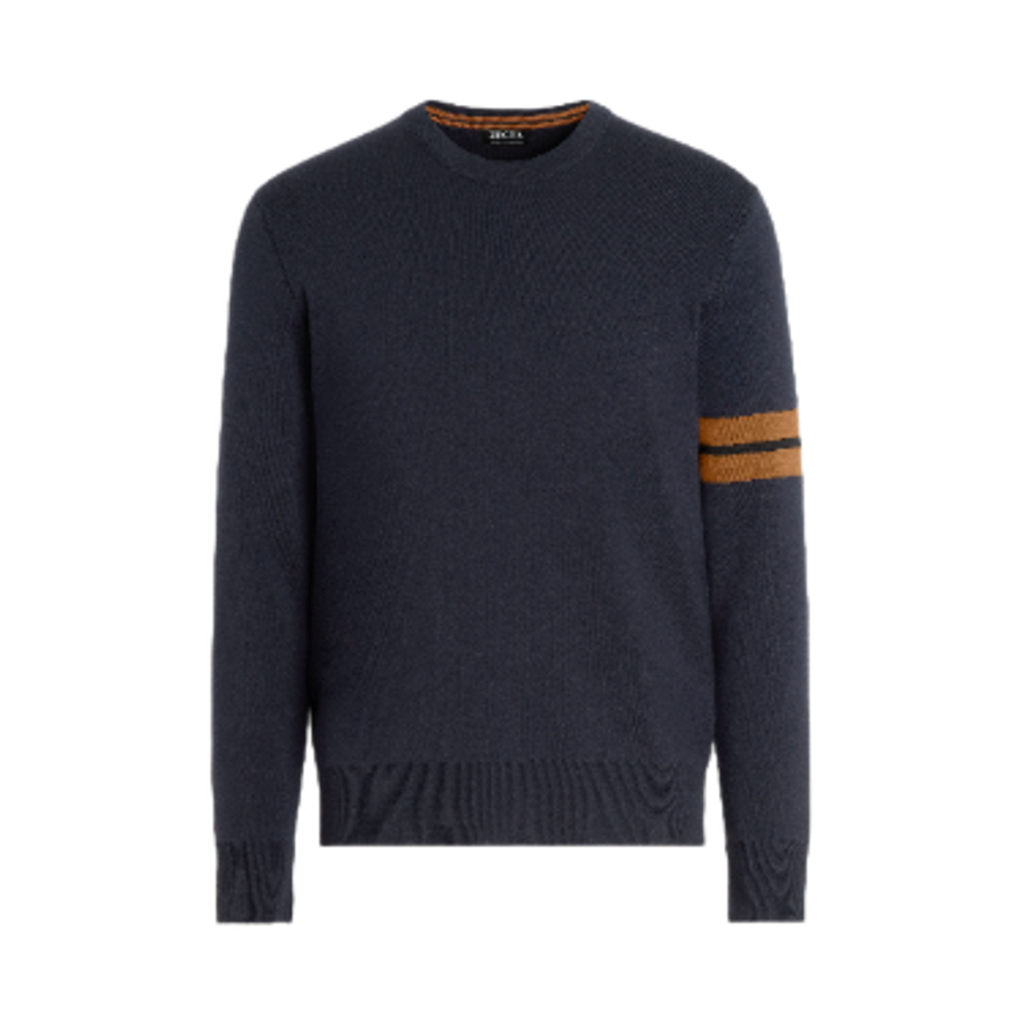 E8M91-110-B09 Zegna High Performance Wool Crewneck Navy Blue
