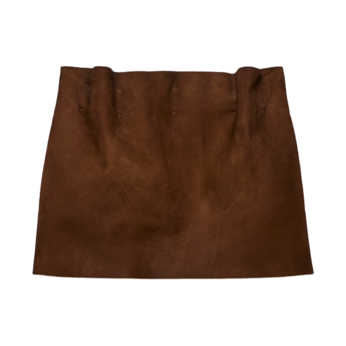 51927-173B-F0324 (W) Prada Suede Miniskirt Cocoa Brown