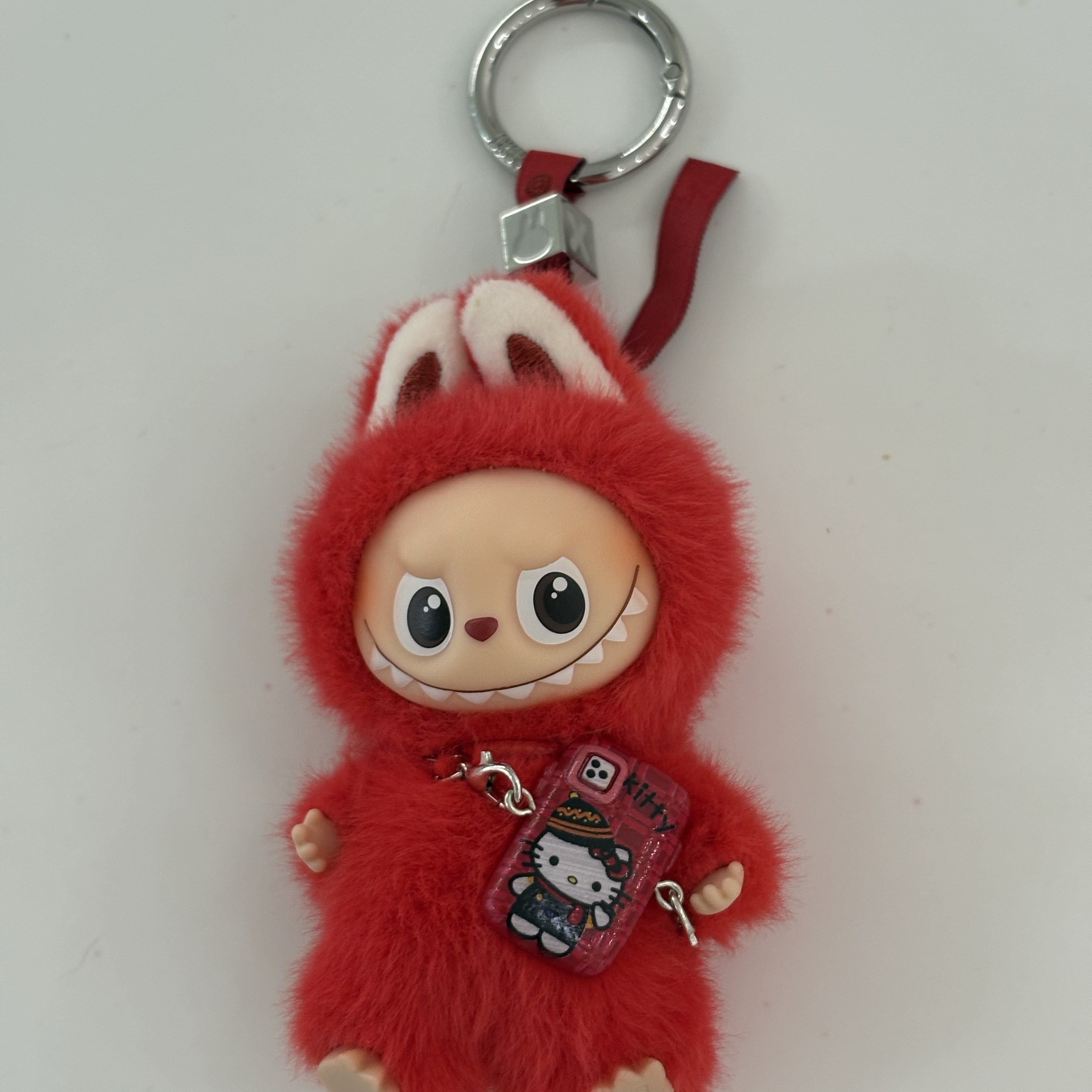 Pop Mart Labubu The Monsters Pin For Love Series Vinyl Plush Pendant Sealed Case (N-Z) (1 Blind Box) 착용 스타일 - 2