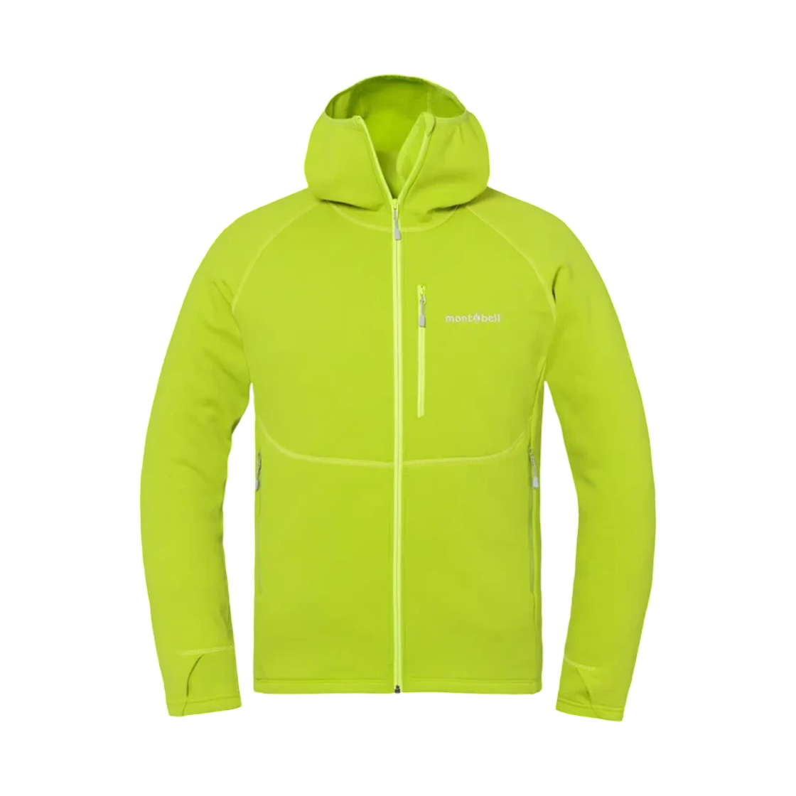 1106733 Montbell Trail Action Hooded Jacket Green