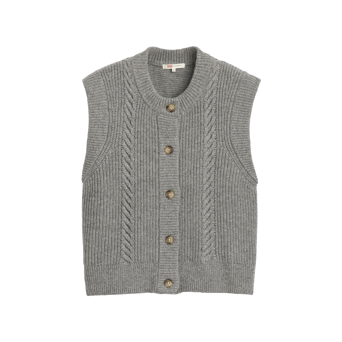 【STUSSY】LOOSE KNIT LINEN VEST / STONE LOOSE KNIT LINEN VEST STONE | BODEGA – Bodega