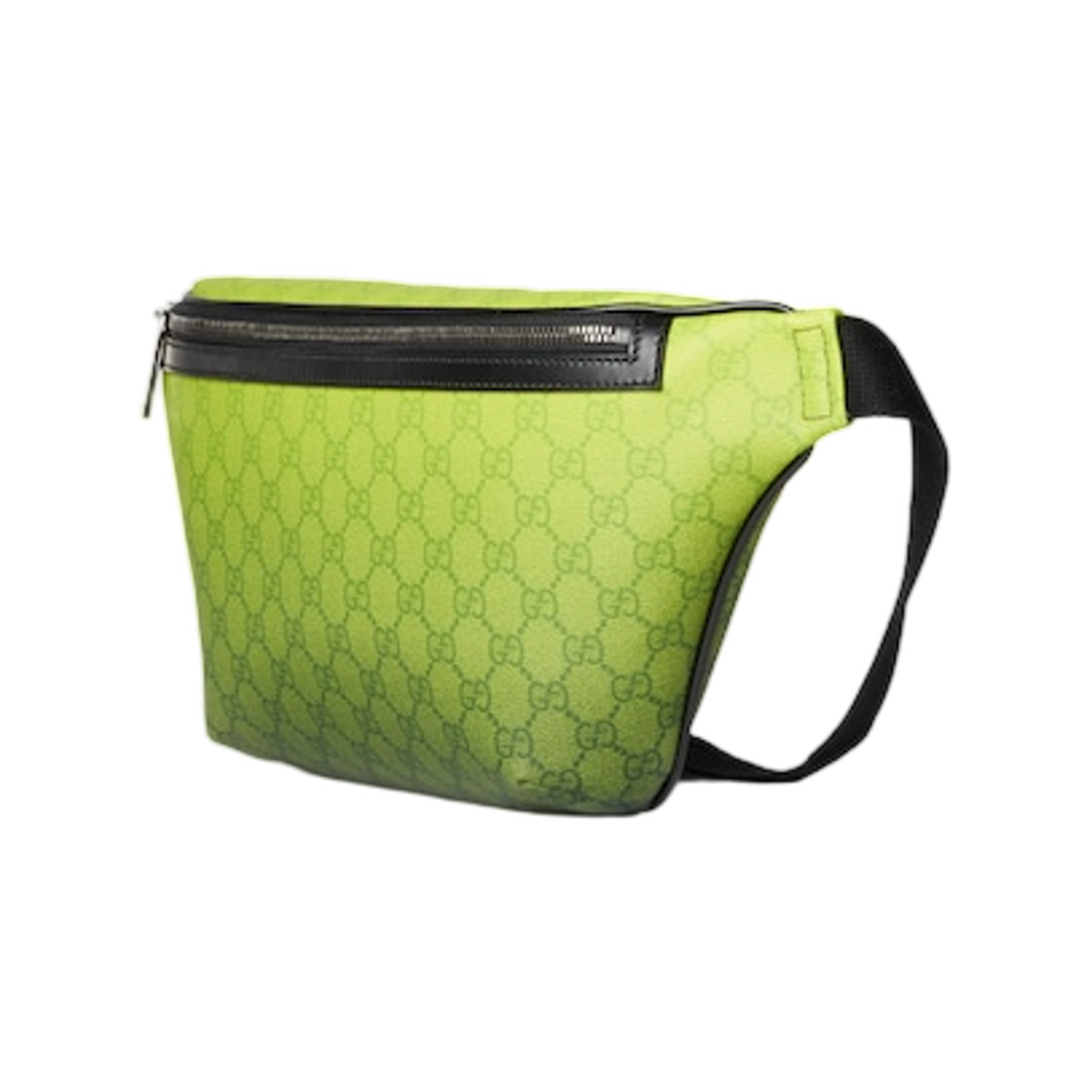 구찌 크로마 라지 벨트 백 라임 블랙(Gucci Chroma Large Belt Bag Lime Black) - 2