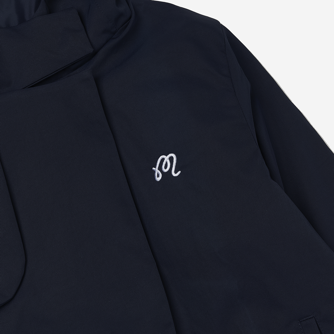 (W) 말본 골프 x 나이키 레펠 자켓 옵시디언 블랙((W) Malbon Golf x Nike Repel Jacket Obsidian Black) - 3