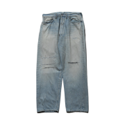 A.Presse No.37 Washed Wide Denim Pants Bleach -25FW