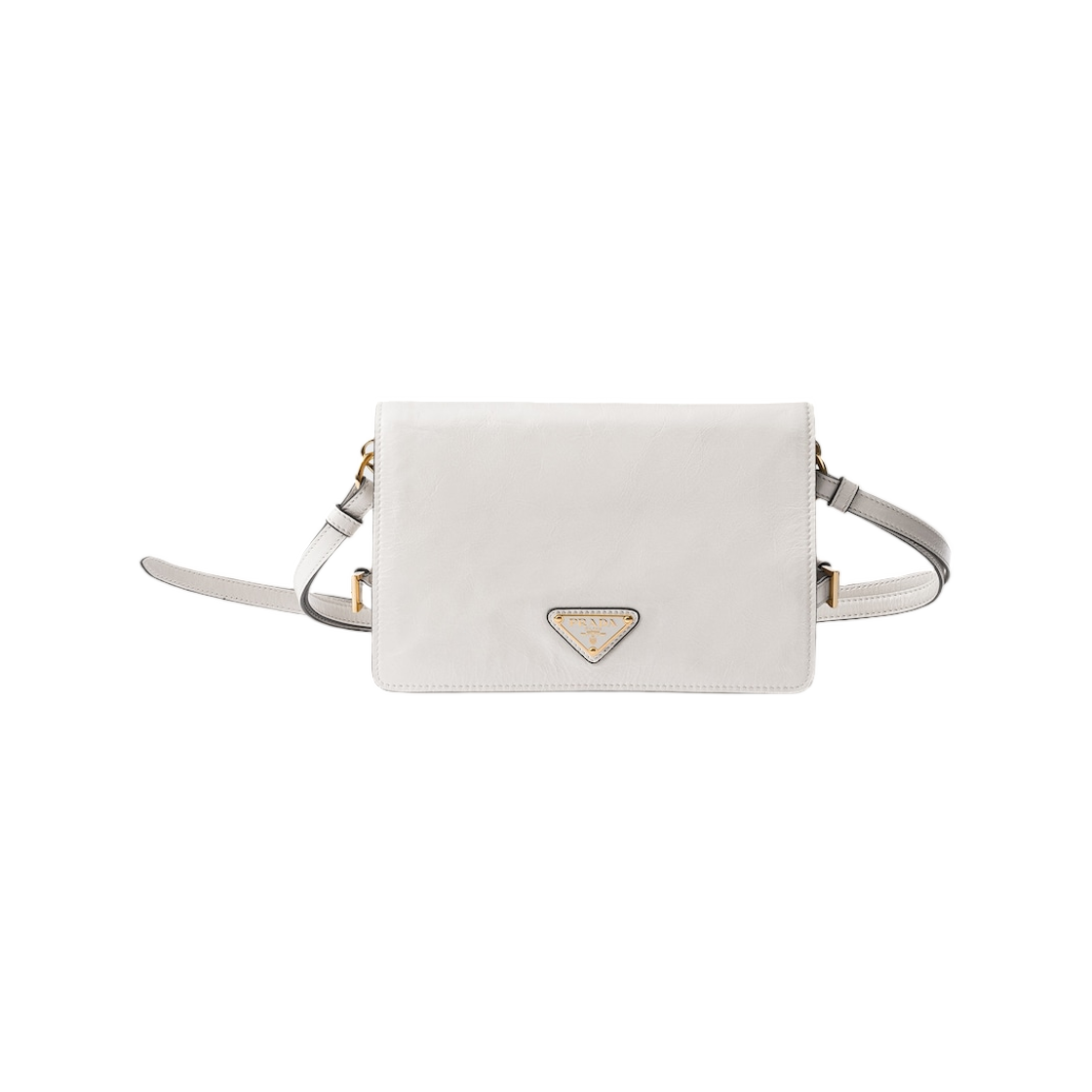 프라다 레더 숄더백 화이트(Prada Leather Shoulder Bag White) - 1