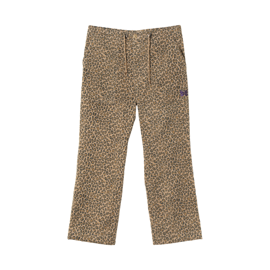 니들스 스트링 퍼티그 팬츠 브러쉬드 사틴 레오파드(Needles String Fatigue Pants Brushed Sateen Leopard)