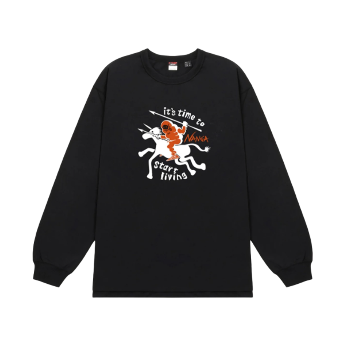 - Nanga Eco Hybrid Long Sleeve T-Shirt Black