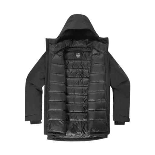 살로몬 x MM6 메종 마르지엘라 WP 다운 파카 딥 블랙(Salomon x MM6 Maison Margiela WP Down Parka Deep Black) - 2