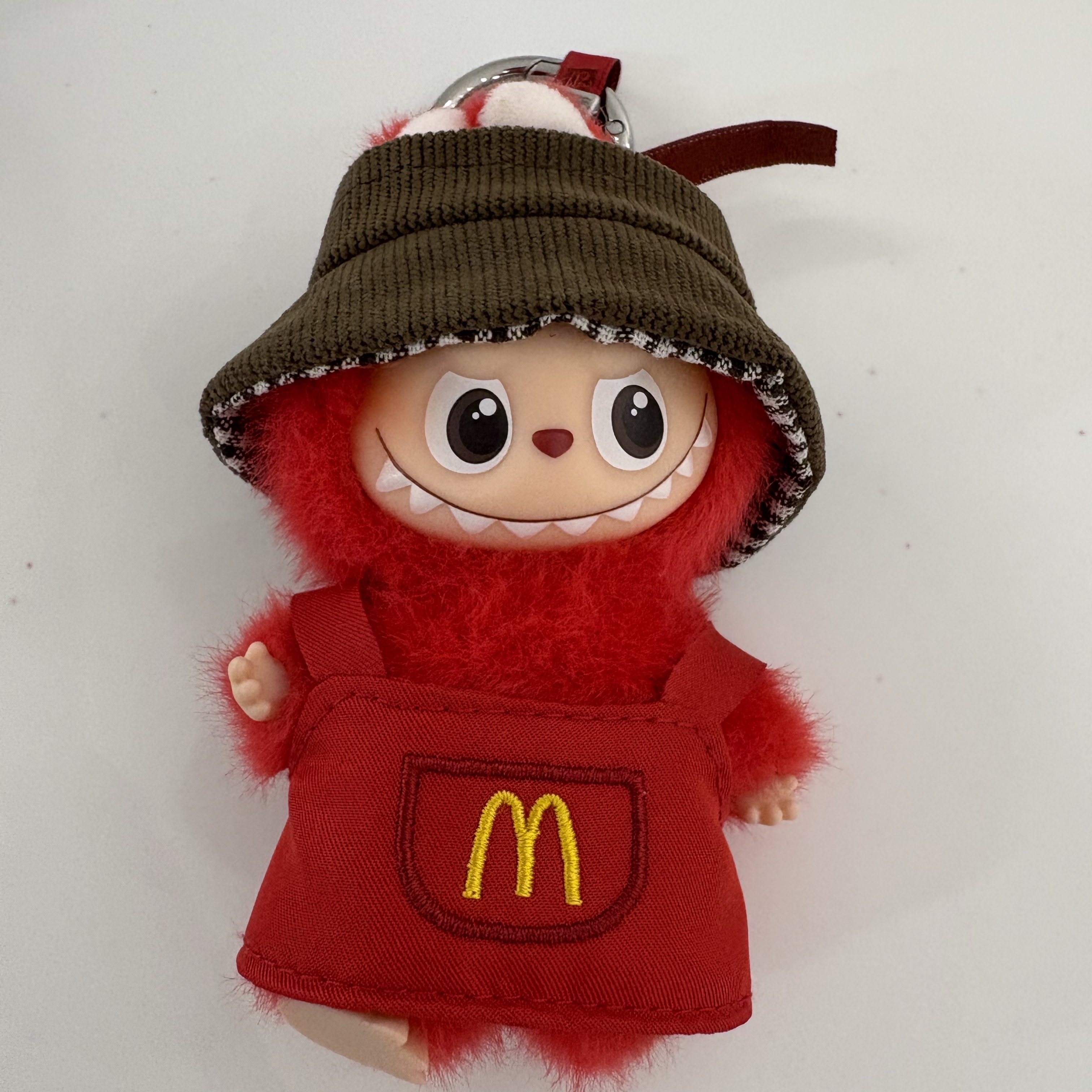 Pop Mart Labubu The Monsters Pin For Love Series Vinyl Plush Pendant Sealed Case (N-Z) (1 Blind Box) 착용 스타일 - 3