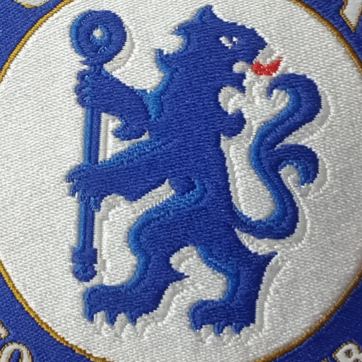 Nike Chelsea FC 2025/26 Stadium Home Dri-Fit Soccer Replica Jersey Rush Blue White (Non Marking Ver.) 착용 스타일