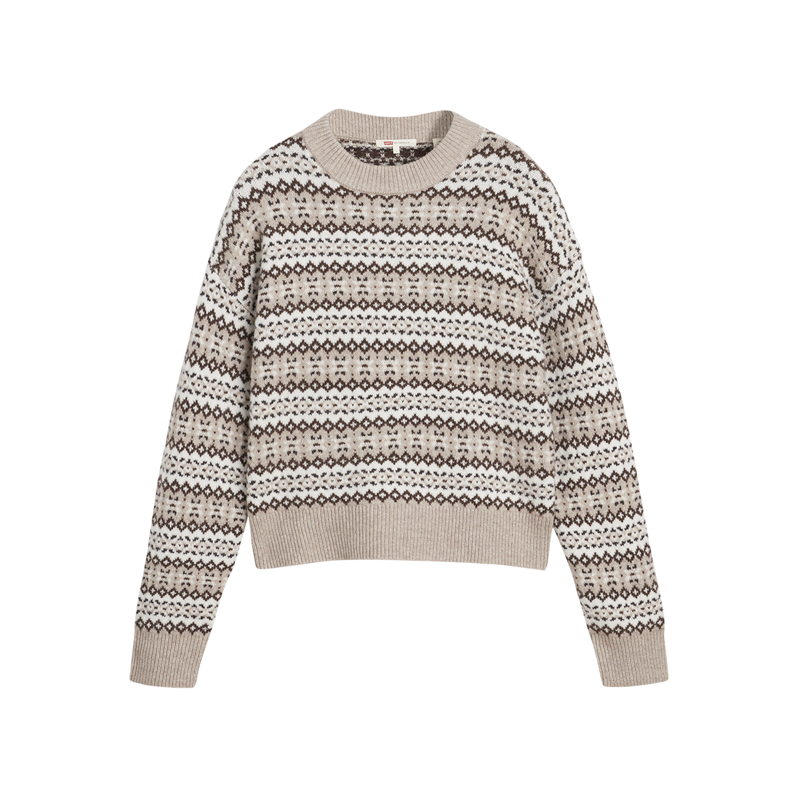 0037V-0000 Levi's Women Ines Cable Sweater Multi color