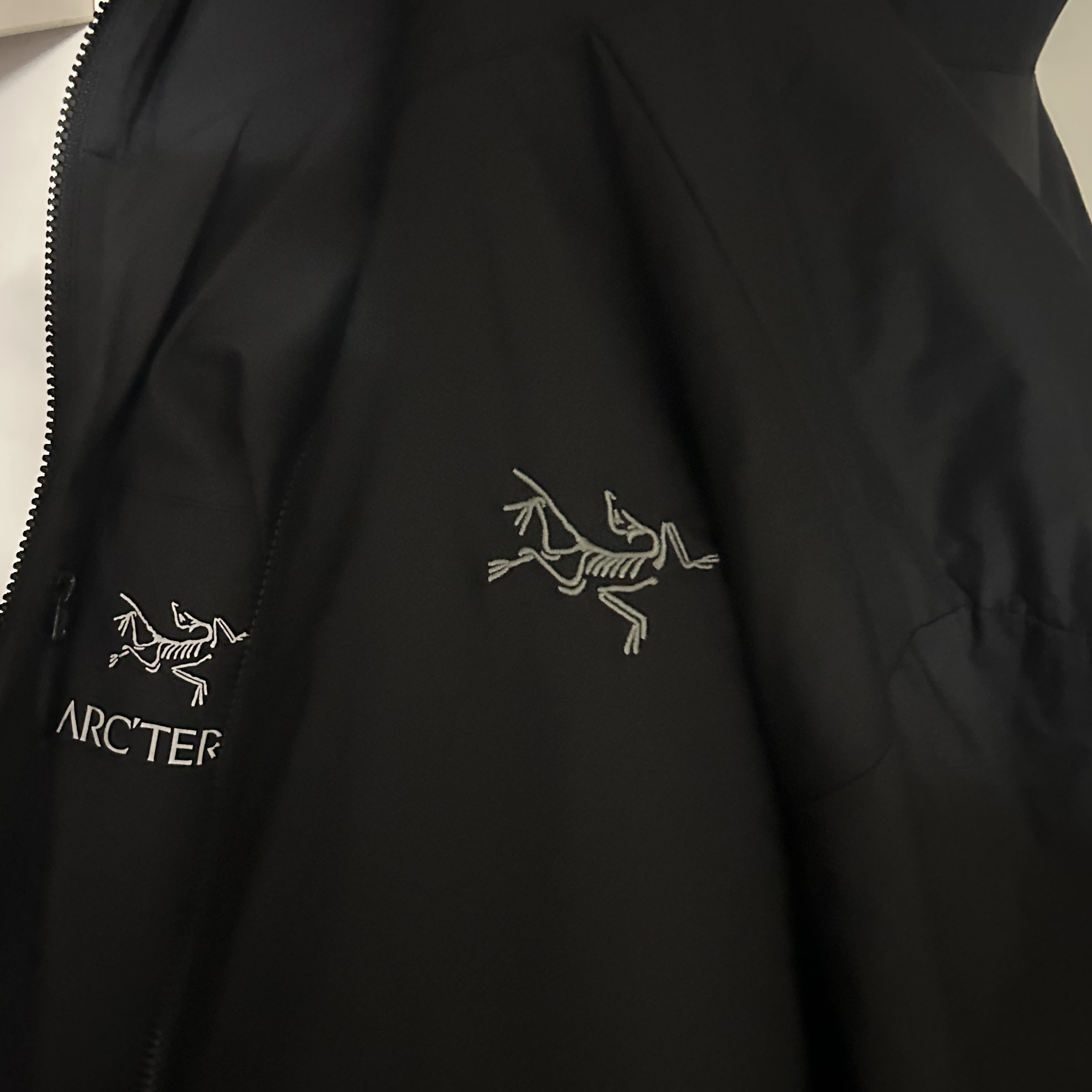 Arc'teryx Atom Hoody Black, Arc'teryx Squamish Hoody Black 착용 스타일 - 2