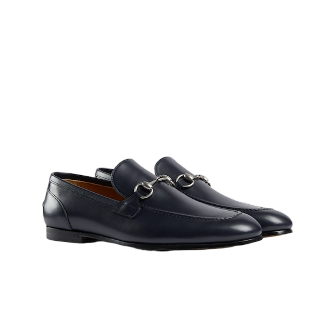 구찌 조던 로퍼 다크 블루(Gucci Jordaan Loafer Dark Blue) - 2