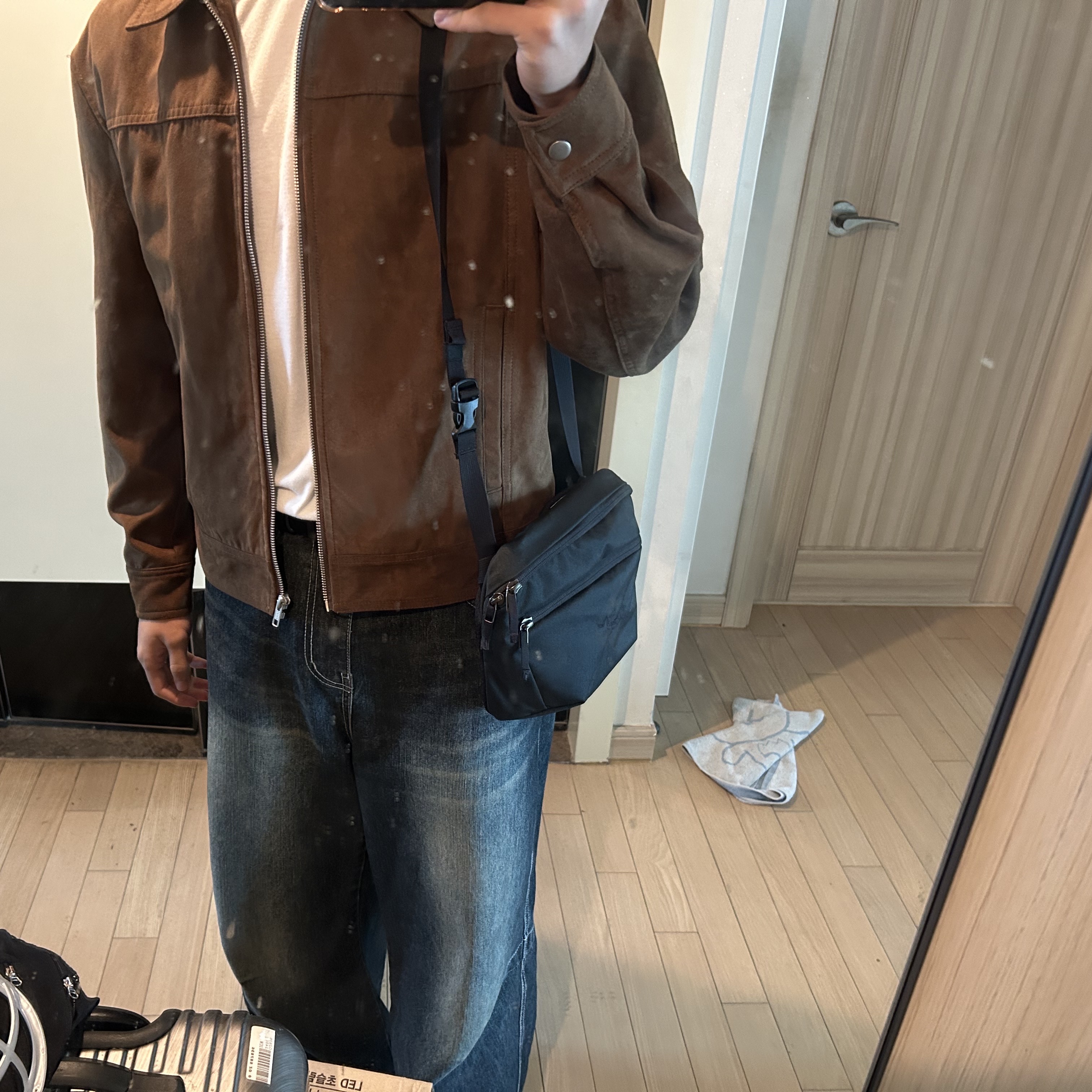 Arc'teryx Mantis 2 Waistpack Black II 착용 스타일 - 1