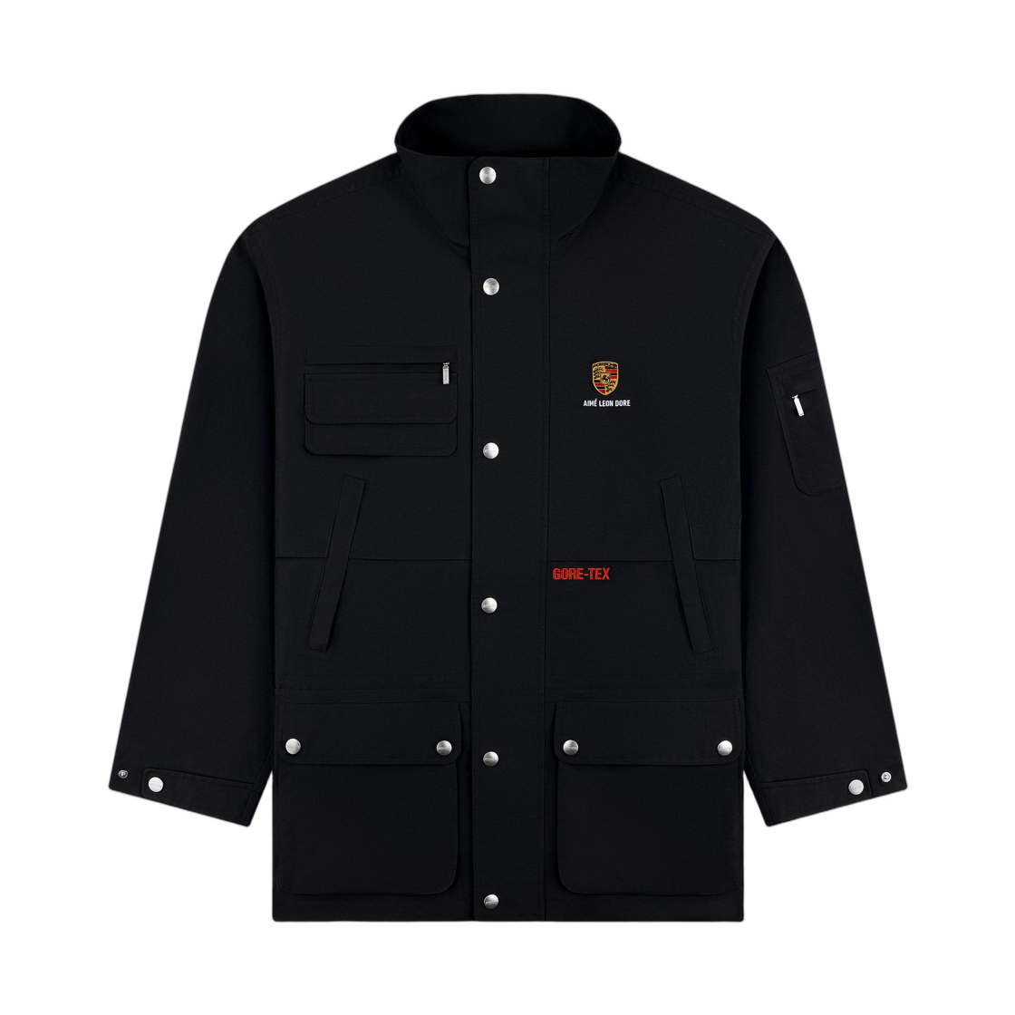 - Aime Leon Dore x Porsche Gore-Tex Cabrio Jacket Jet Black