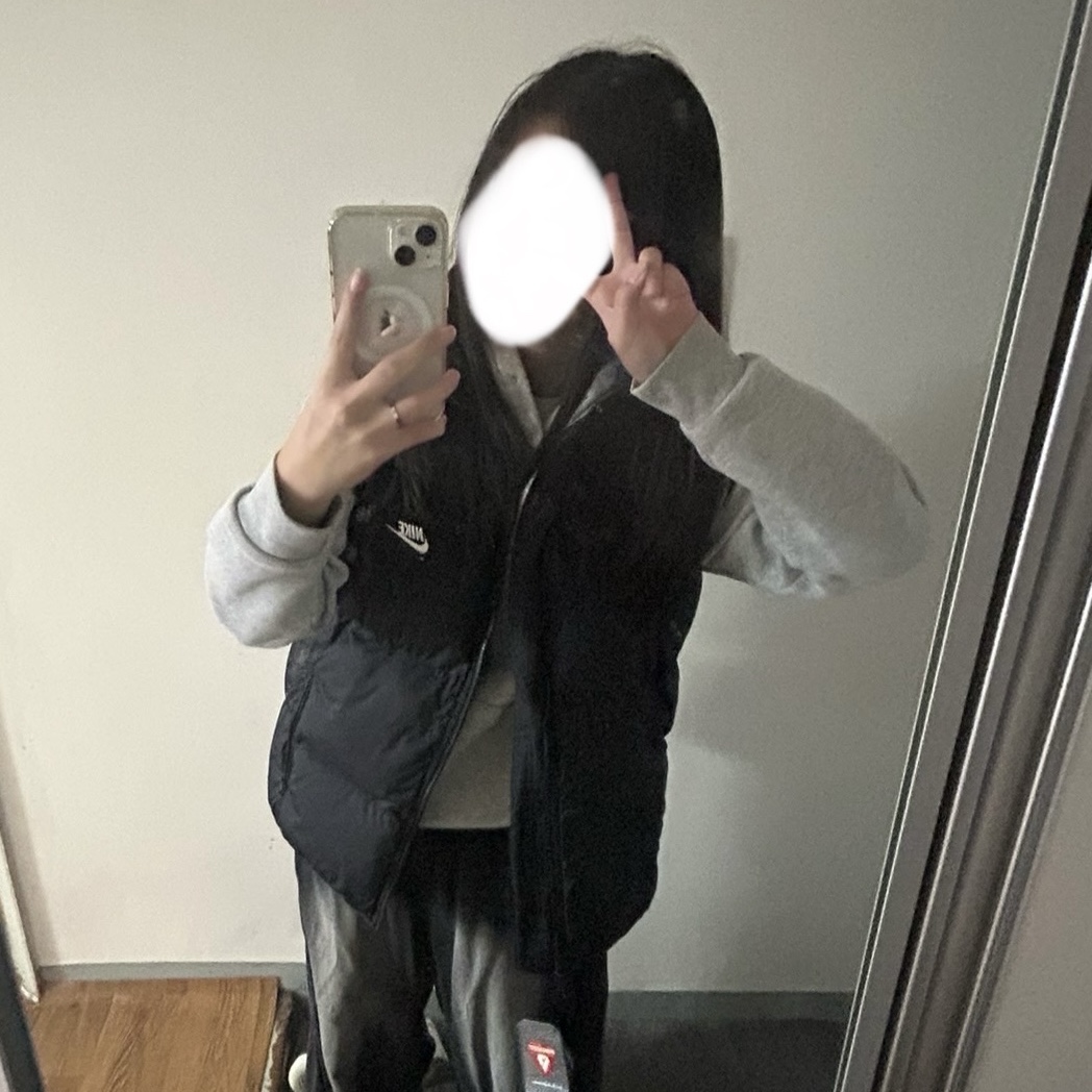 Nike NSW Club Primaloft Water-Repellent Puffer Vest Black - Asia 착용 스타일