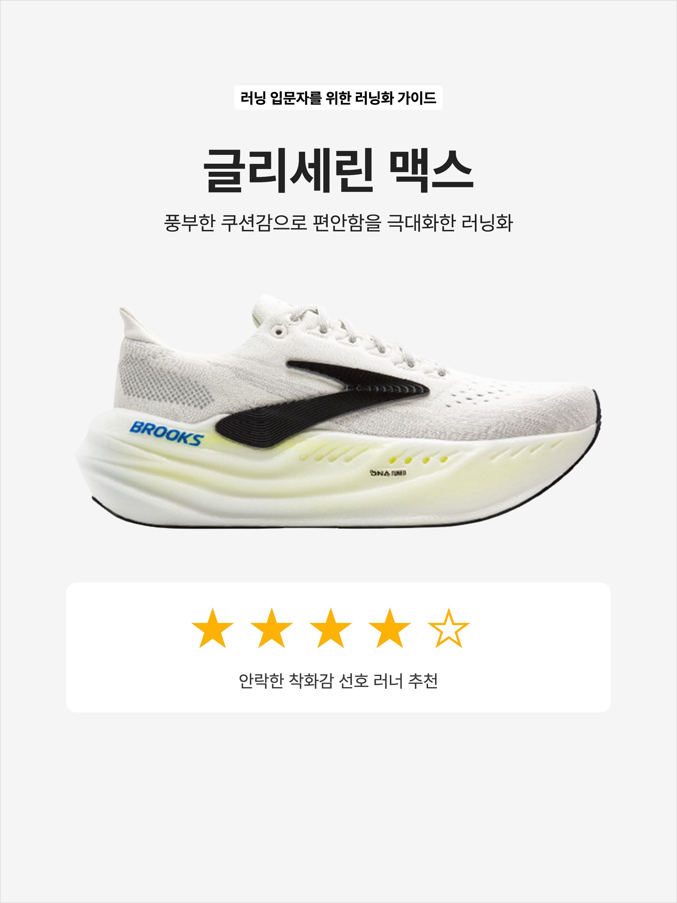 Brooks Running Glycerin Max Grey - D Medium, Brooks Running Glycerin Max Olive - D Medium 착용 스타일 - 1