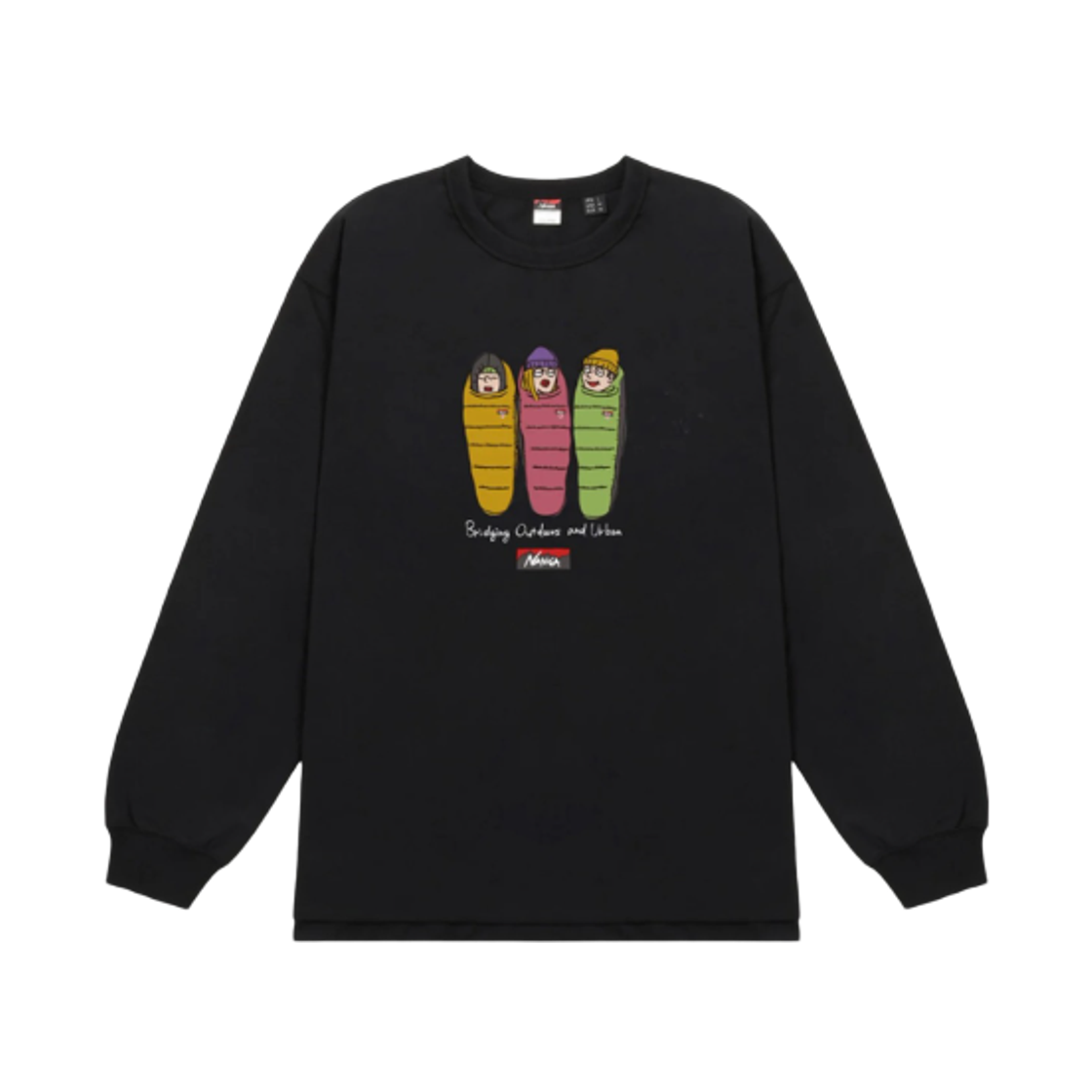 - Nanga Eco Hybrid Long Sleeve T-Shirt Black