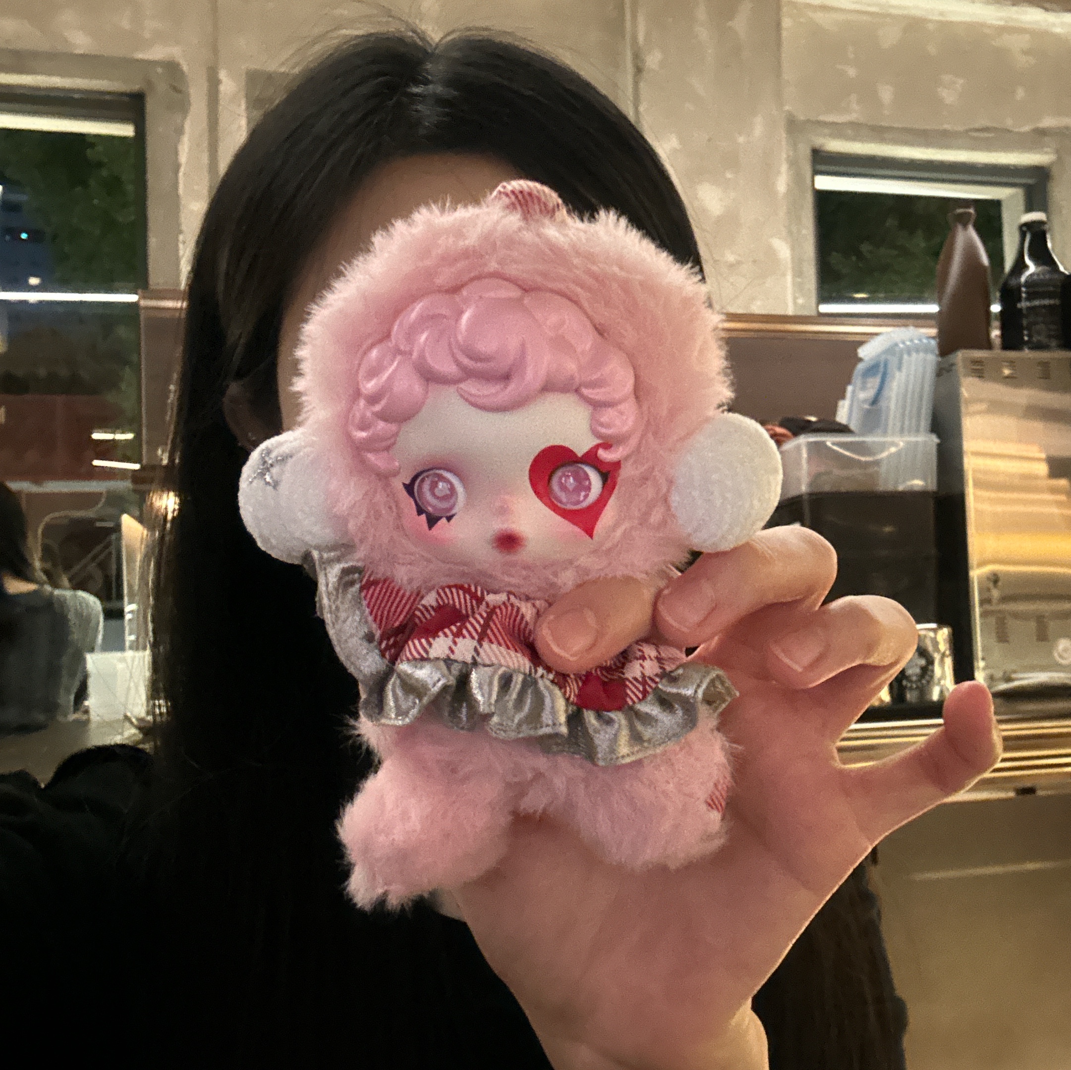 Pop Mart Skullpanda Winter Symphony Series Keyring Rhapsody (Opened Case), Pop Mart Skullpanda Winter Symphony Series Keyring Sealed Case (1 Blind Box) 착용 스타일 - 2