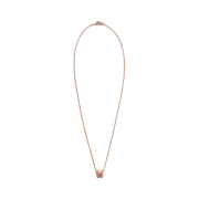 (W) Hermes Mini Pop H Pendant Rose Gold & poudre