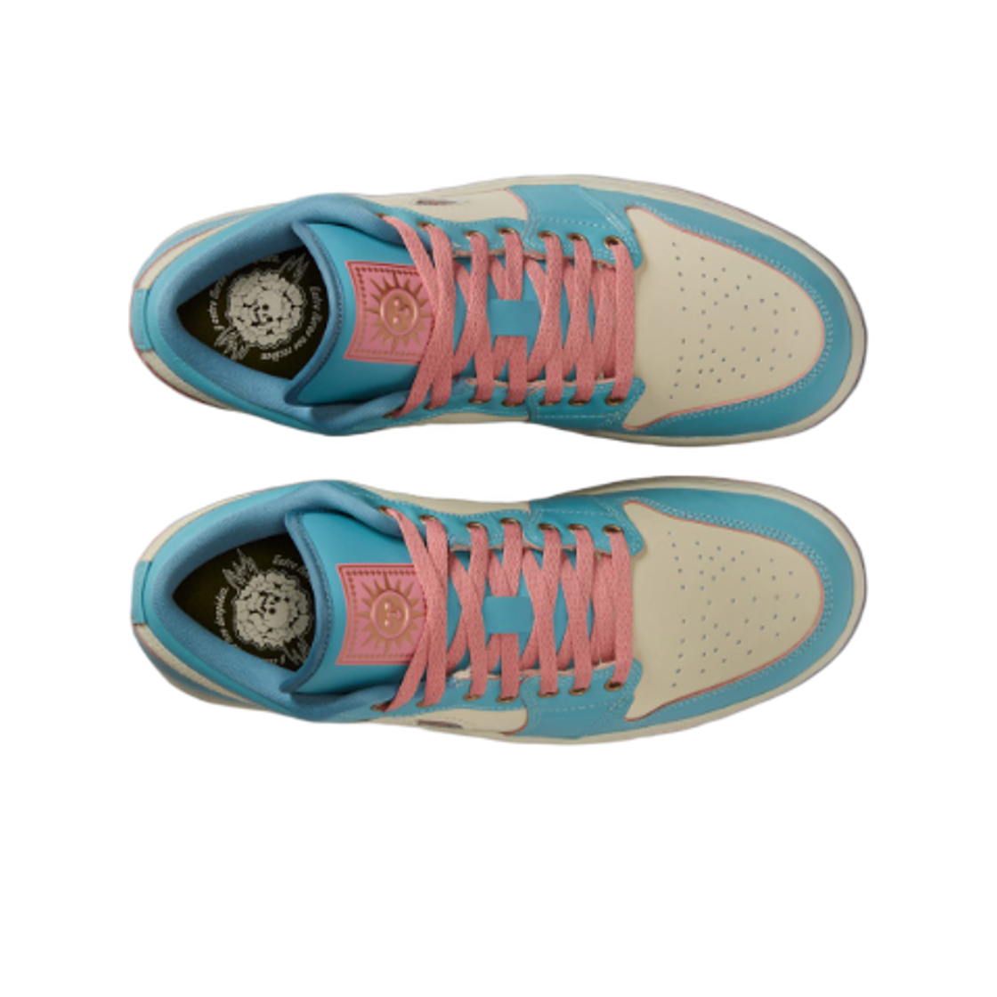 조던 1 로우 SE 소모스 이터노스 데님 터콰이즈 레드 스타더스트(Jordan 1 Low SE Somos Eternos Denim Turquoise Red Stardust) - 2