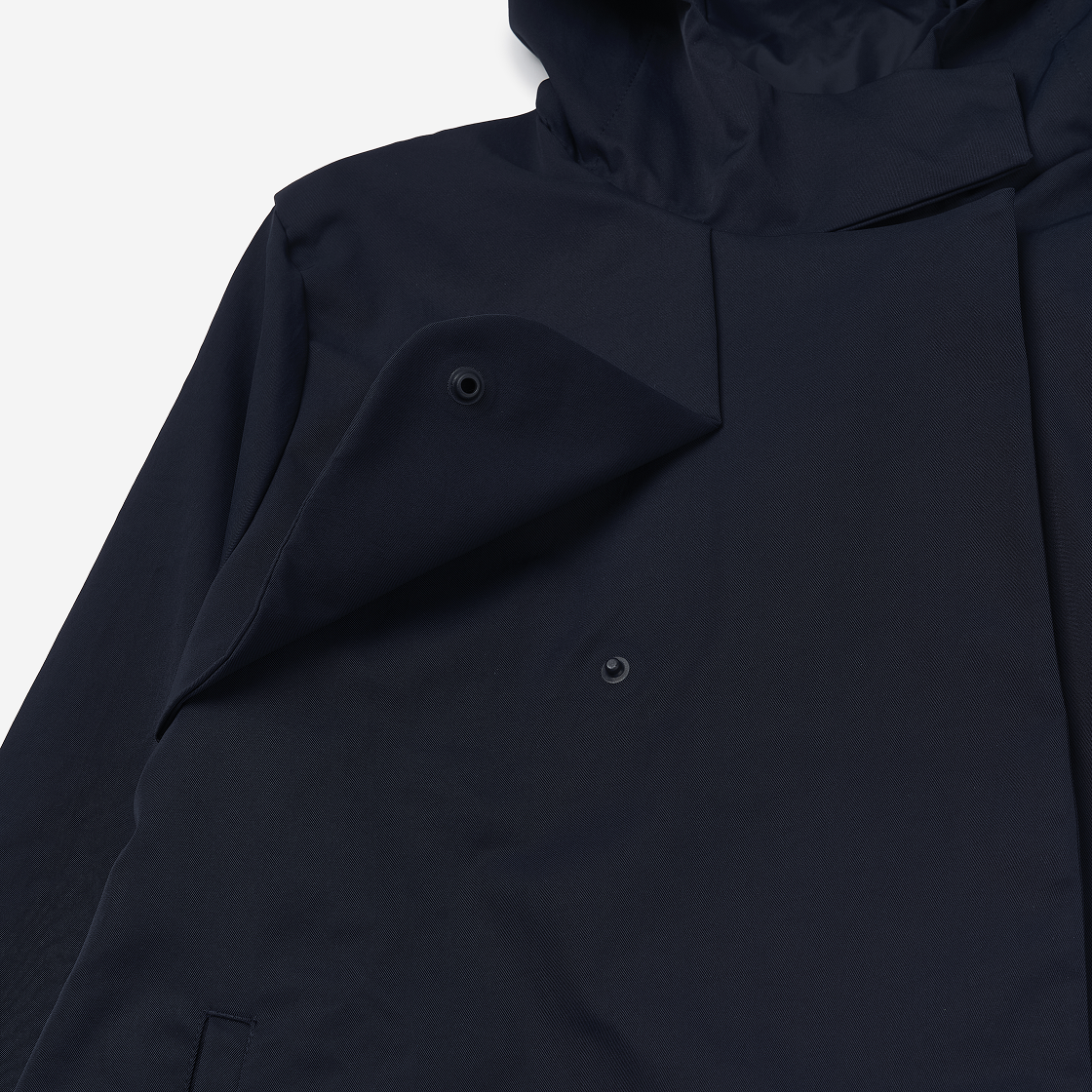 (W) 말본 골프 x 나이키 레펠 자켓 옵시디언 블랙((W) Malbon Golf x Nike Repel Jacket Obsidian Black) - 4