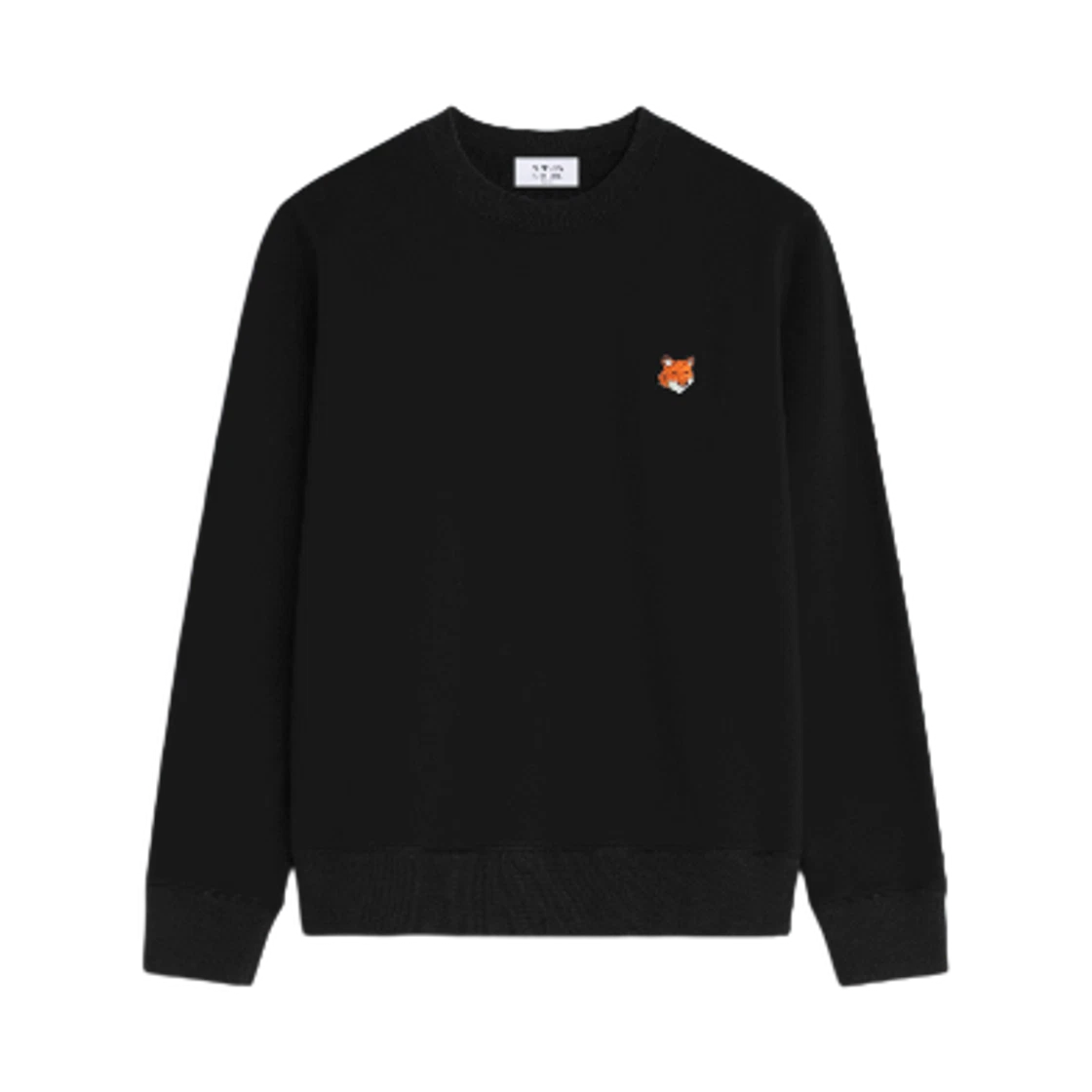 Maison Kitsune Maison Kitsune Fox Head Regular Sweatshirt Black · S