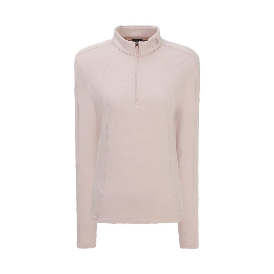 NT7LR82B (W) The North Face Andino L/S Zip T-Shirt Grayish Pink - 25FW